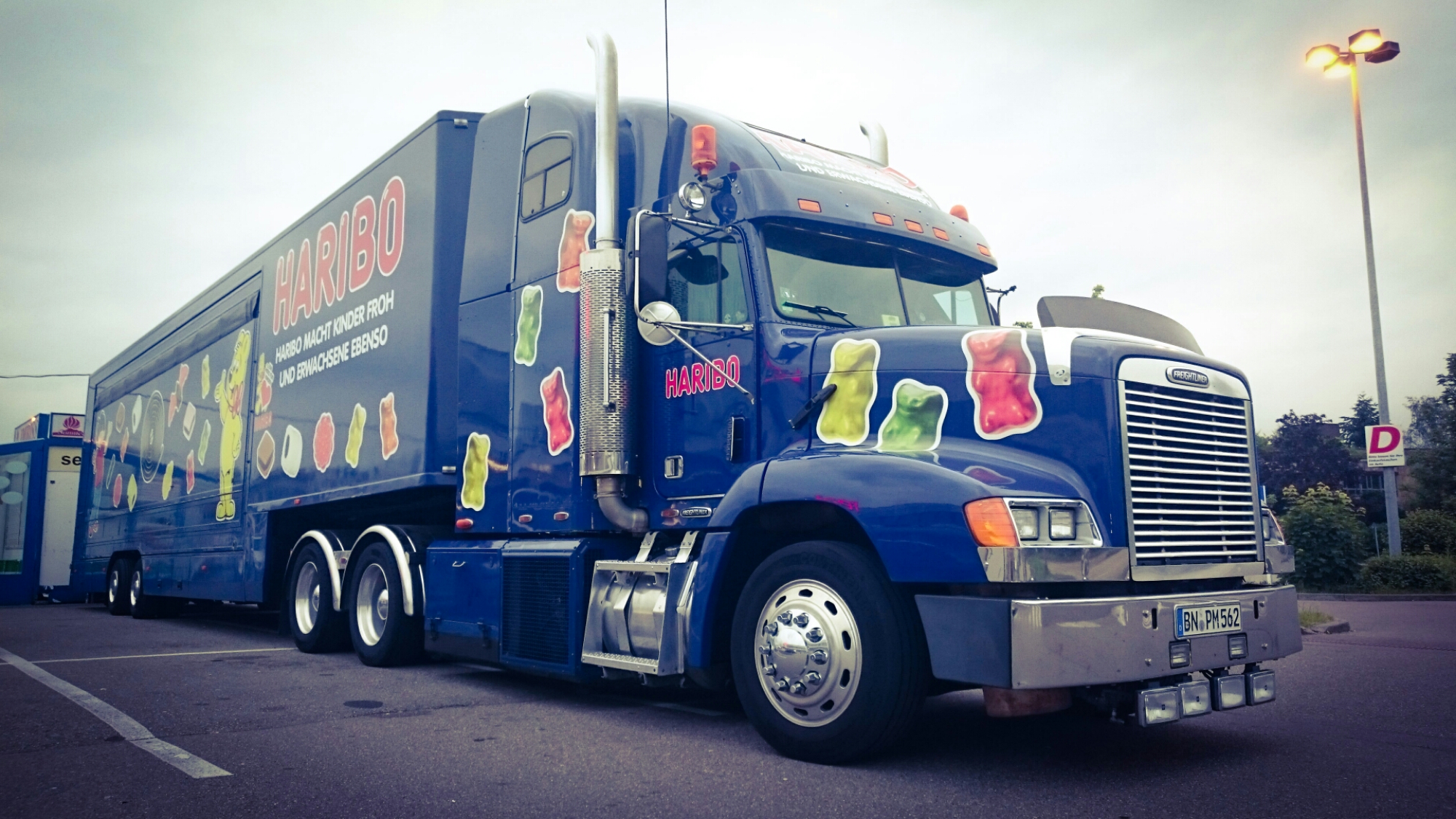 Haribo Truck on Tour